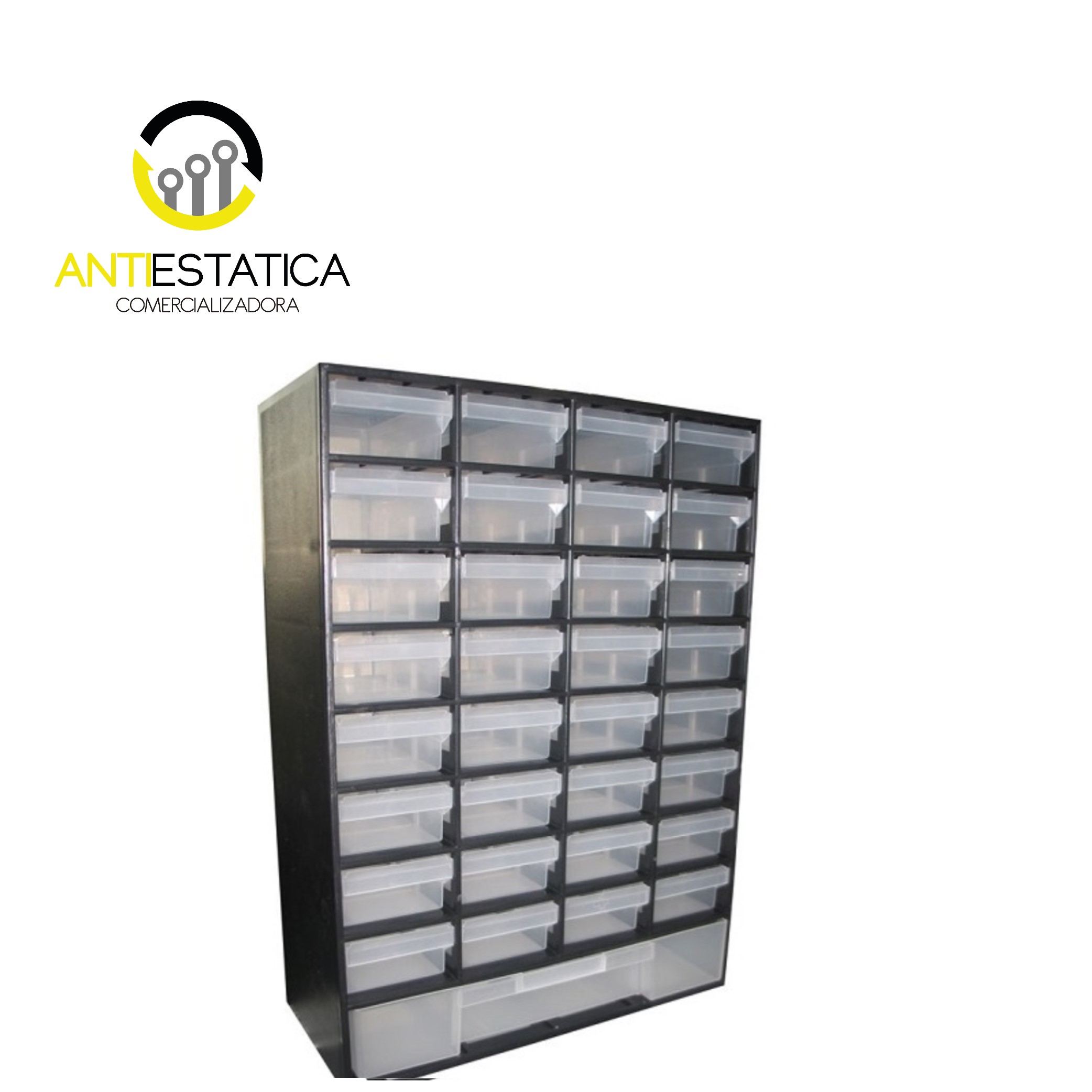 GAVETA TIPO CAJA ORGANIZADOR 33 ESPACIO 41X30X13CM - Antiestatica