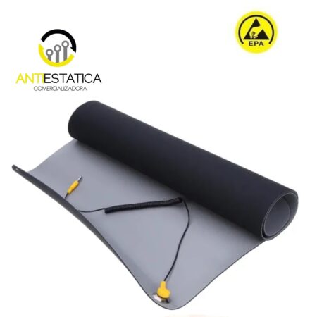 CARPETA ANTIESTATICA/ESD DE 1MTS X 60CM GRIS