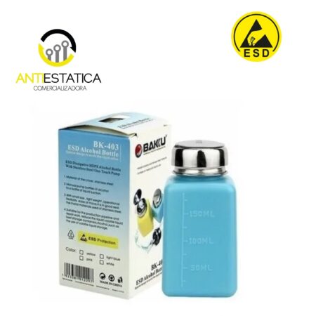 DISPENSADOR DE ALCOHOL ANTIESTATICO/ESD 200ML