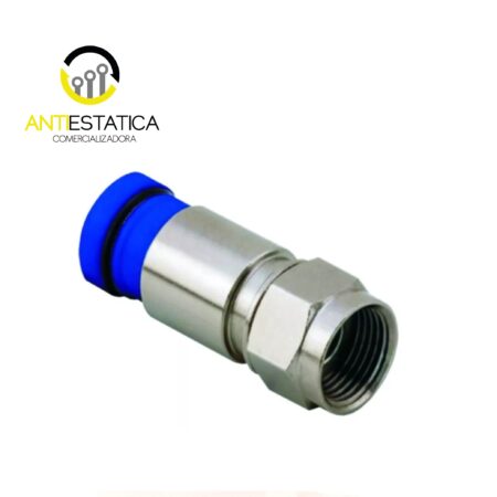 CONECTOR RG6 DE COMPRESIÓN PARA COAXIAL