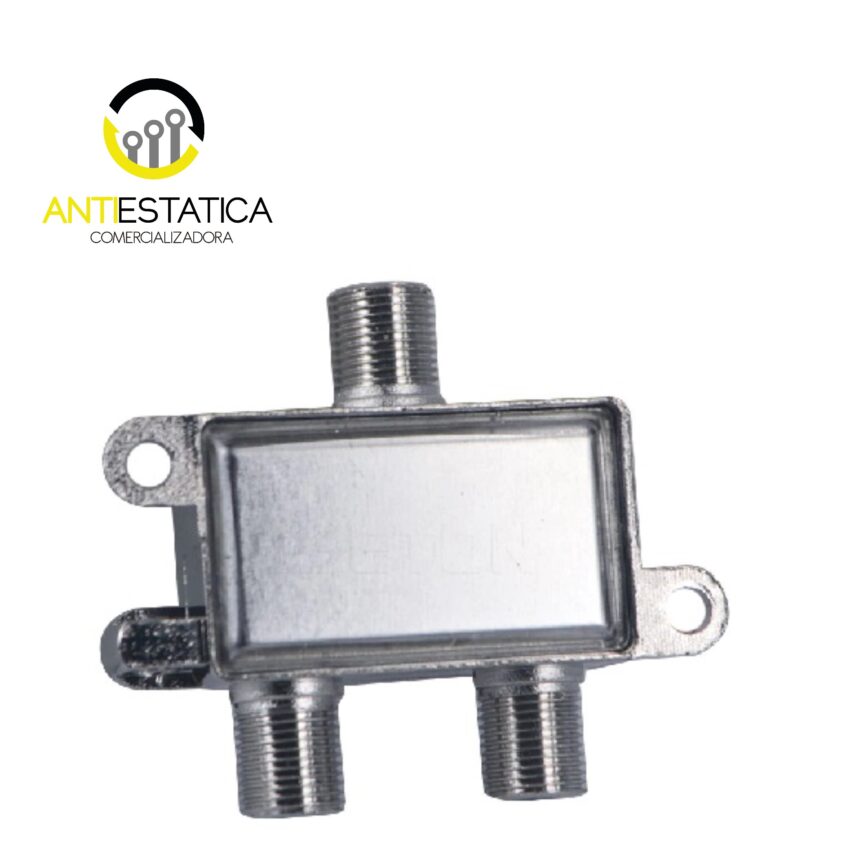 SPLITTER COAXIAL DE TELEVISION Y CABLE 1X2 VIAS (5-1000MHZ) GTL - Imagen 2