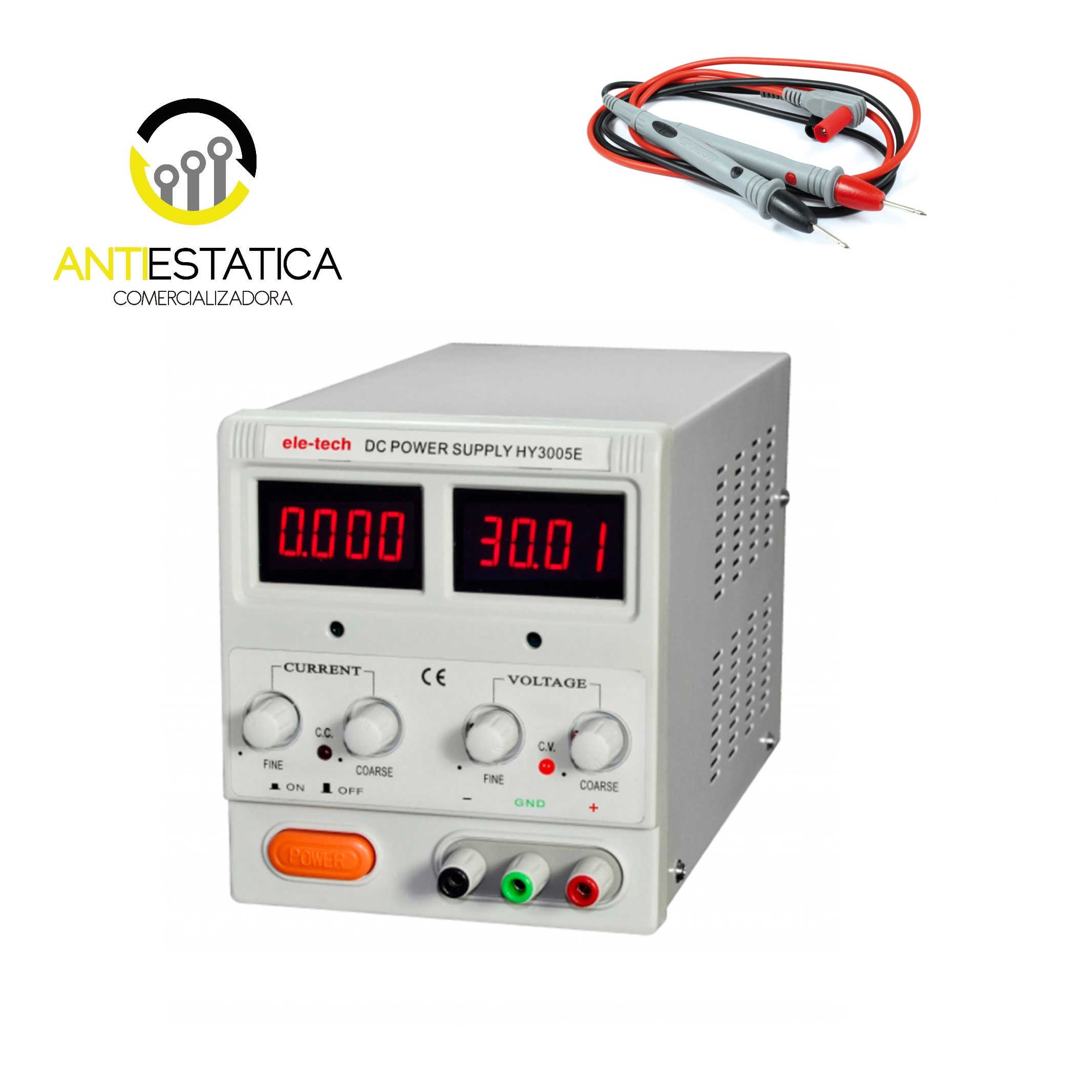 FUENTE DE PODER REGULABLE 30V/5A ELE-TECH