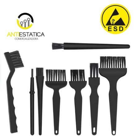 BROCHA ANTIESTATICA SET 8 UNIDADES